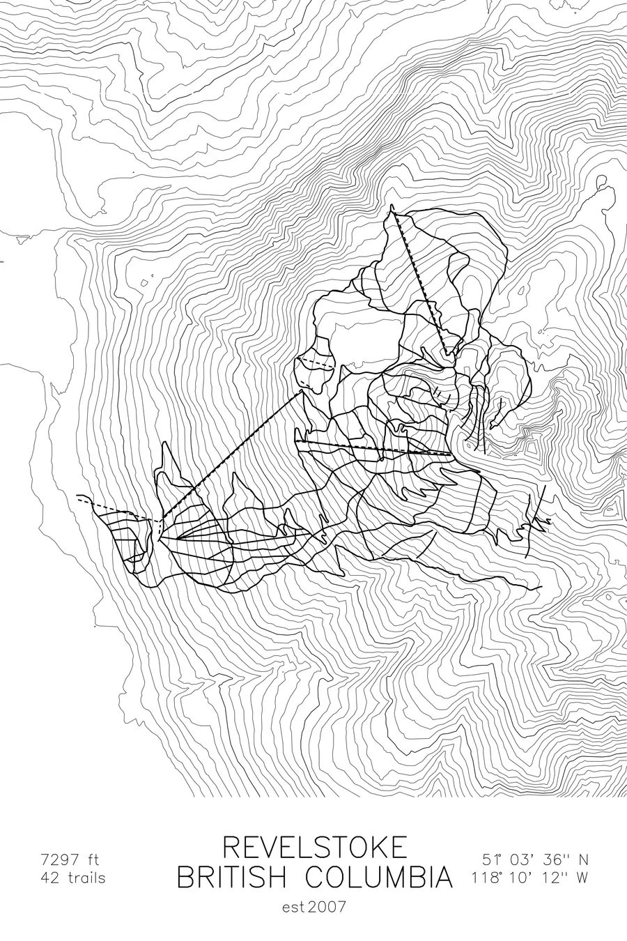 Revelstoke, White colorway
