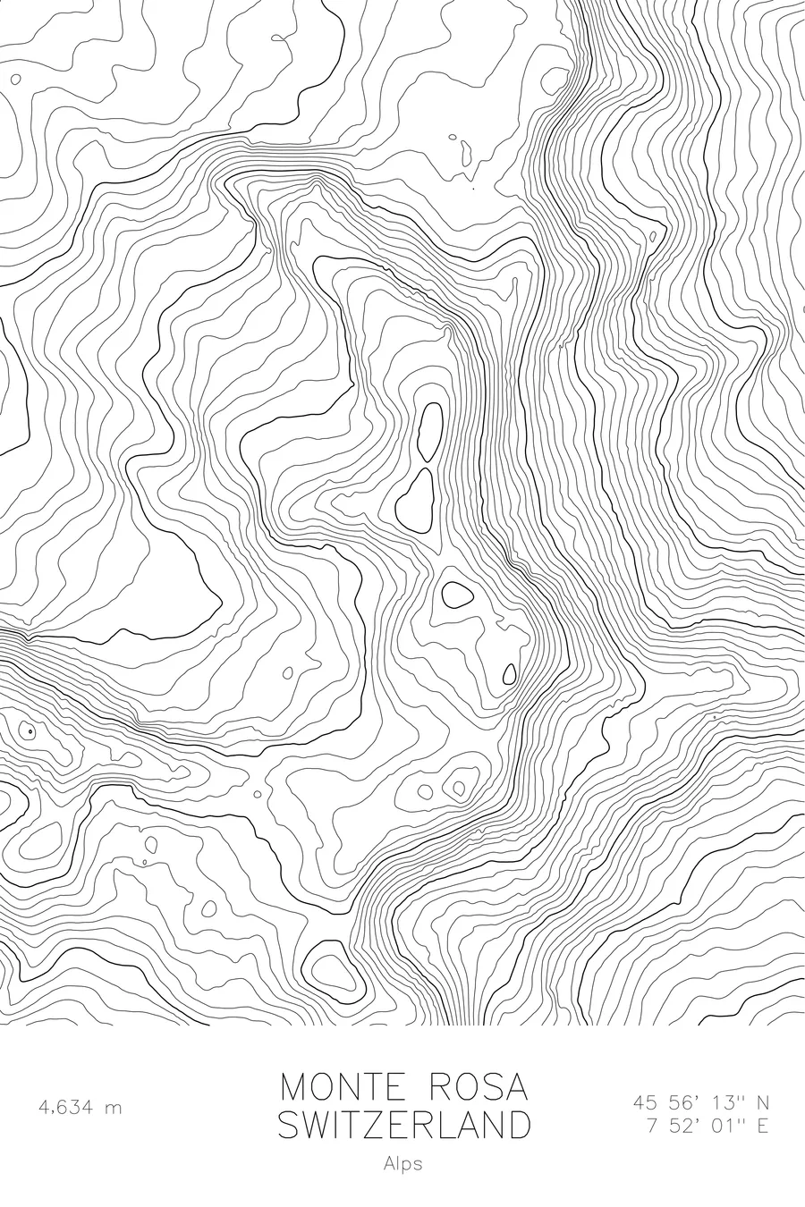 Monte Rosa, White colorway