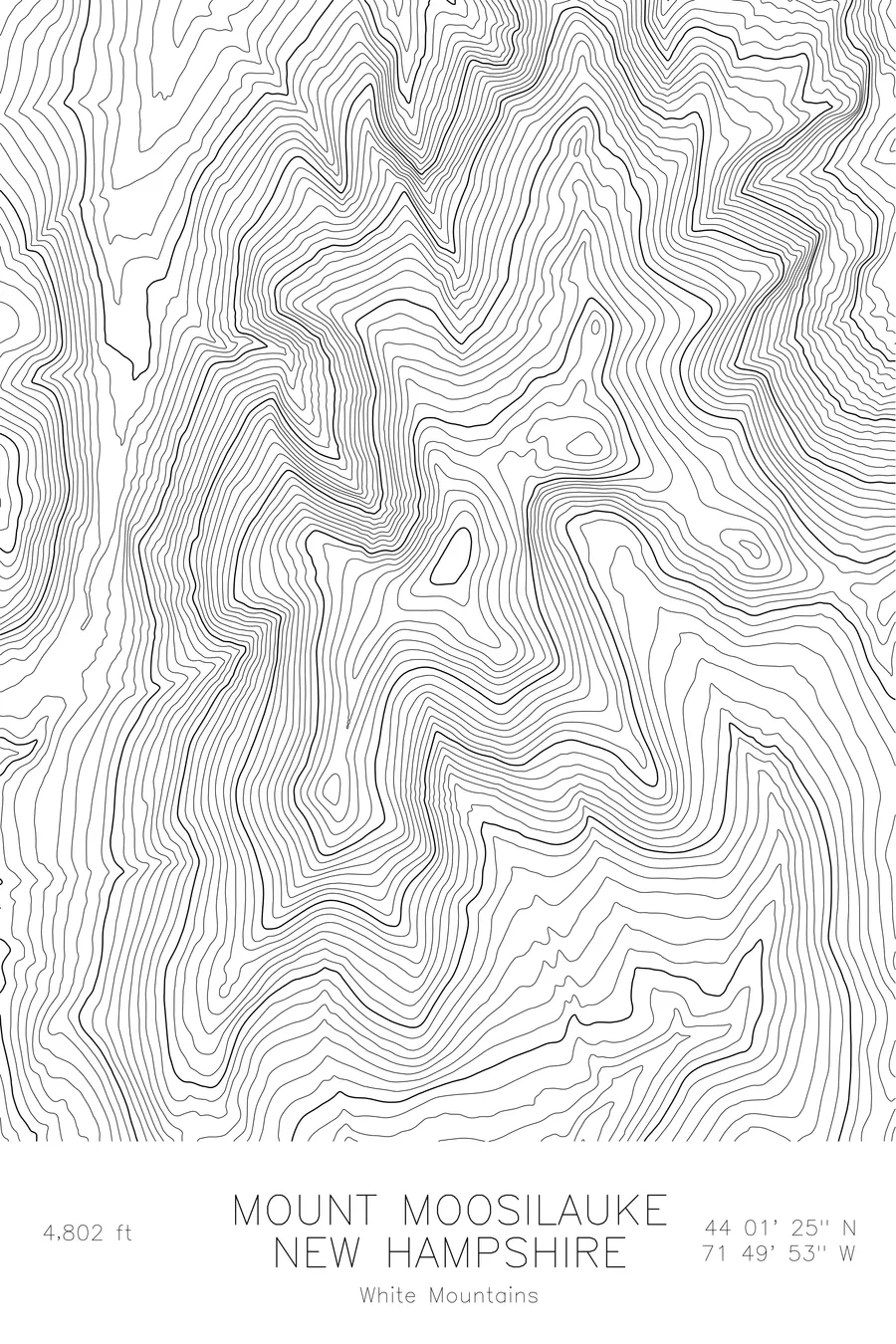 Mount Moosilauke, White colorway