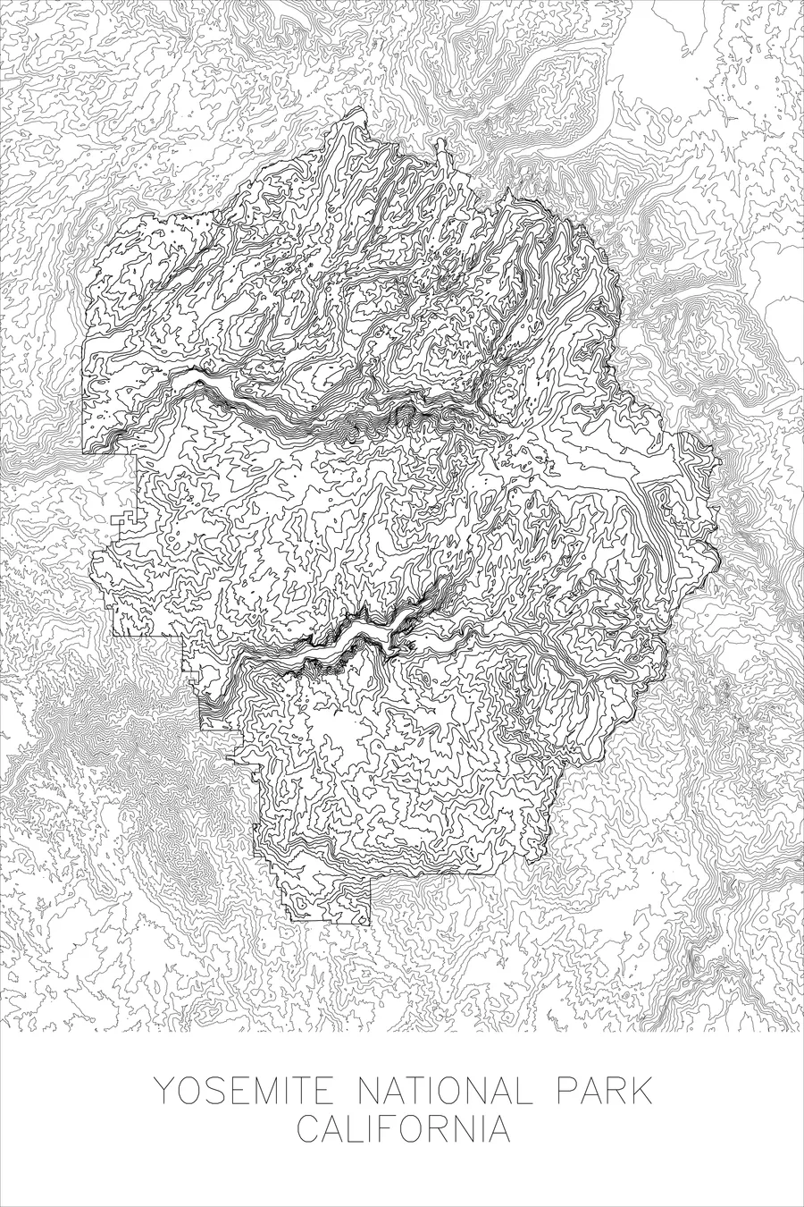 Yosemite National Park — White