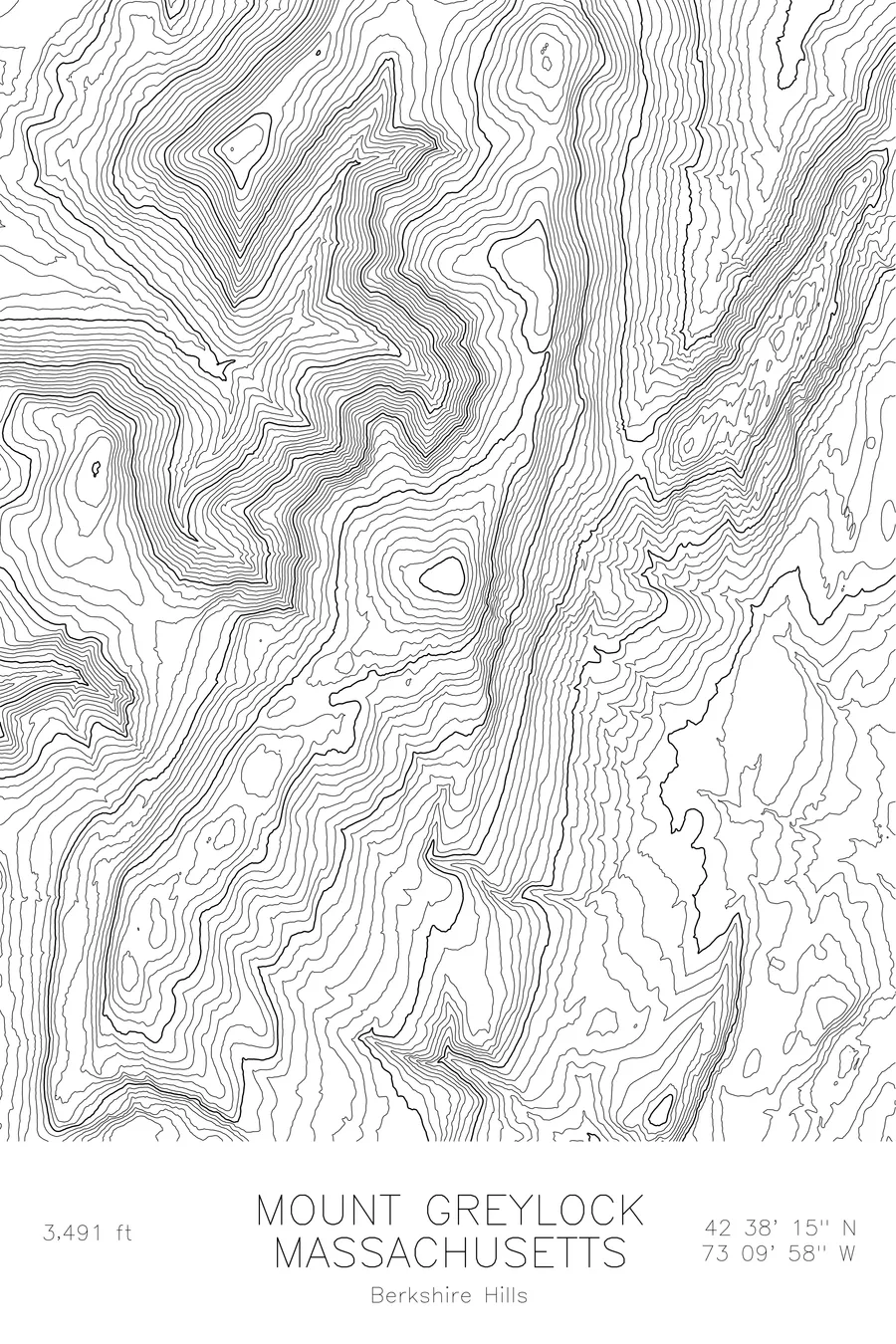 Mount Greylock, White colorway