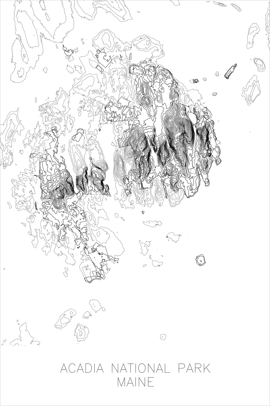 Acadia National Park — White