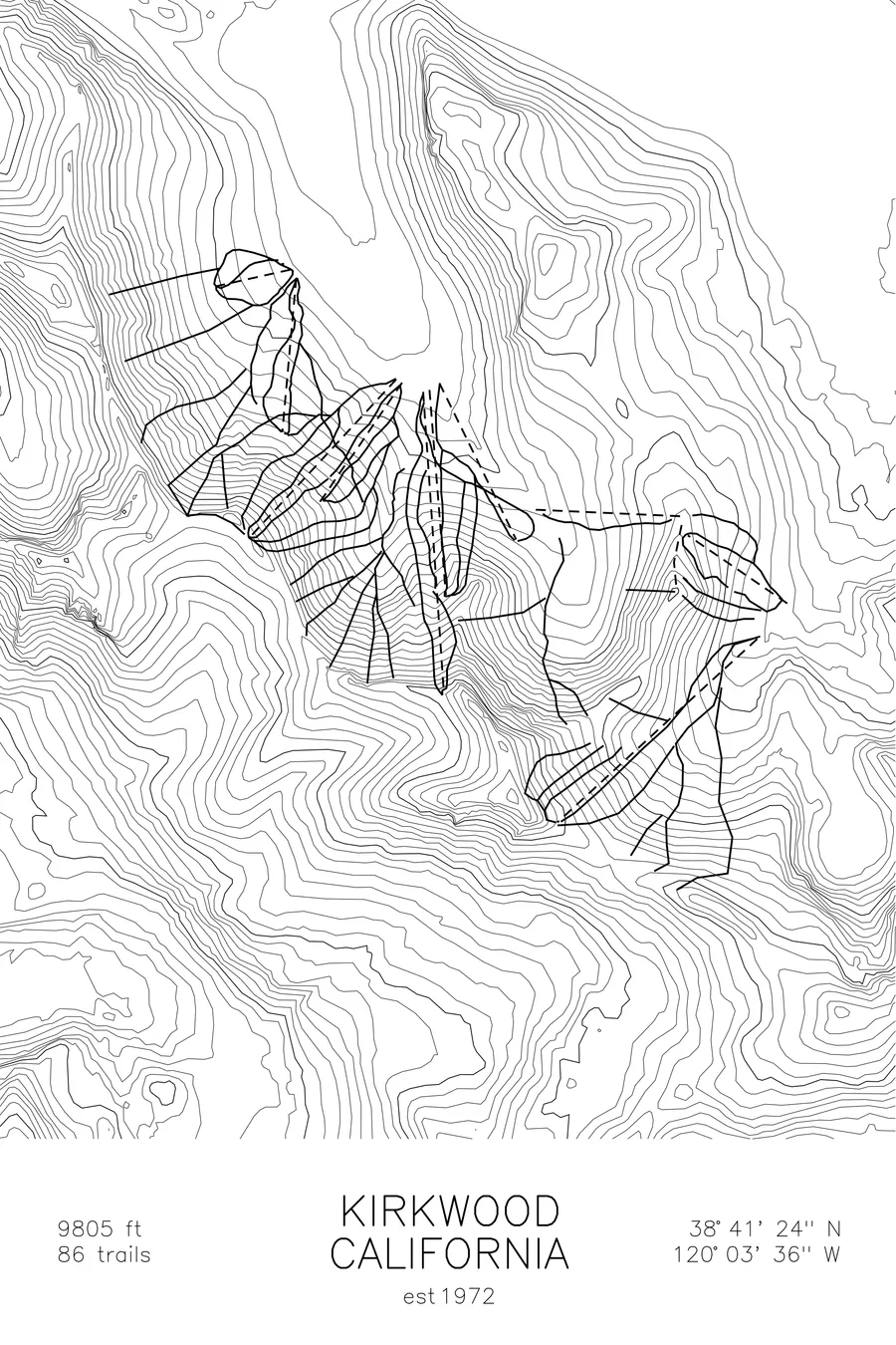 Kirkwood, White colorway