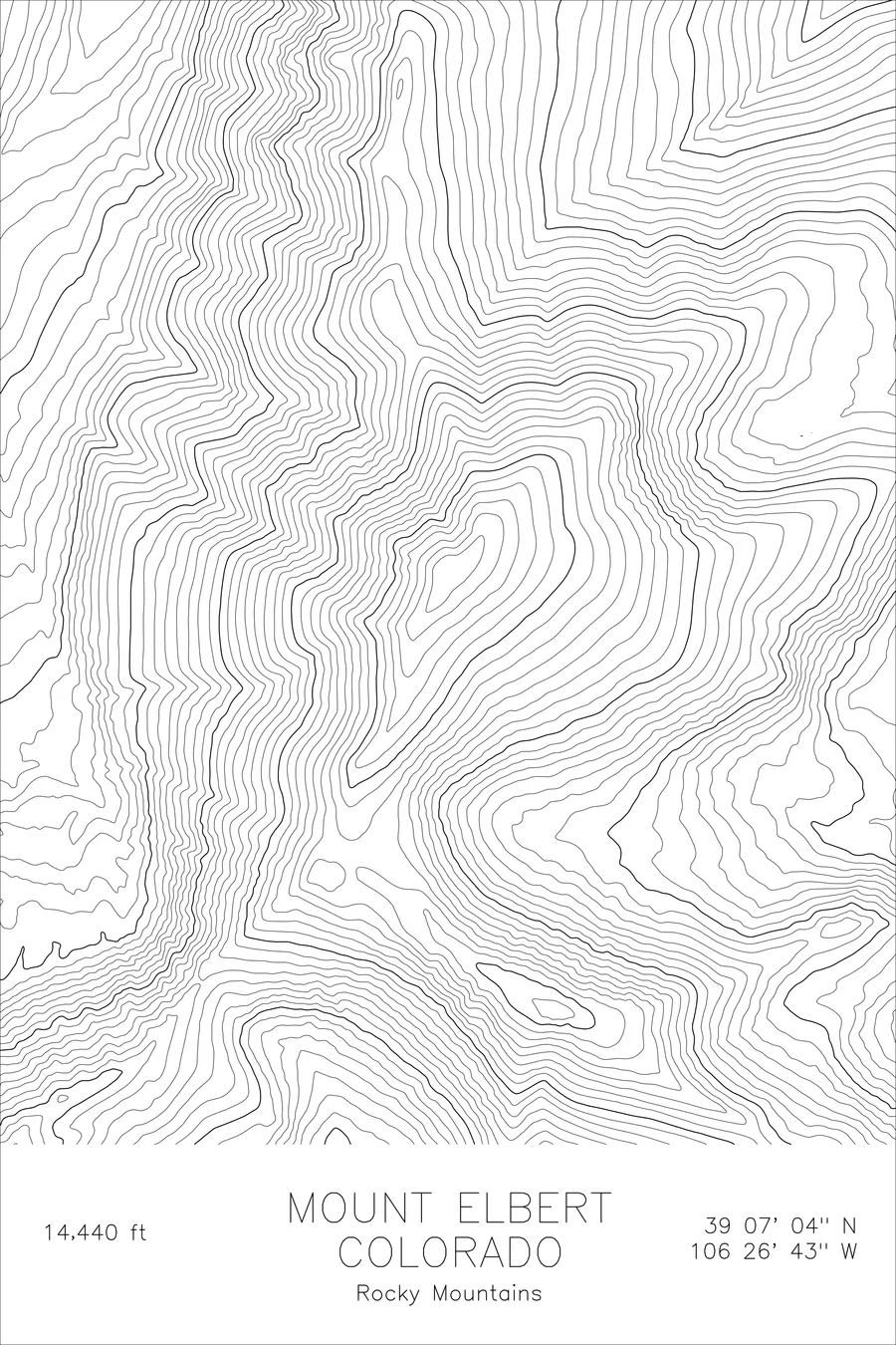 Mount Elbert — White