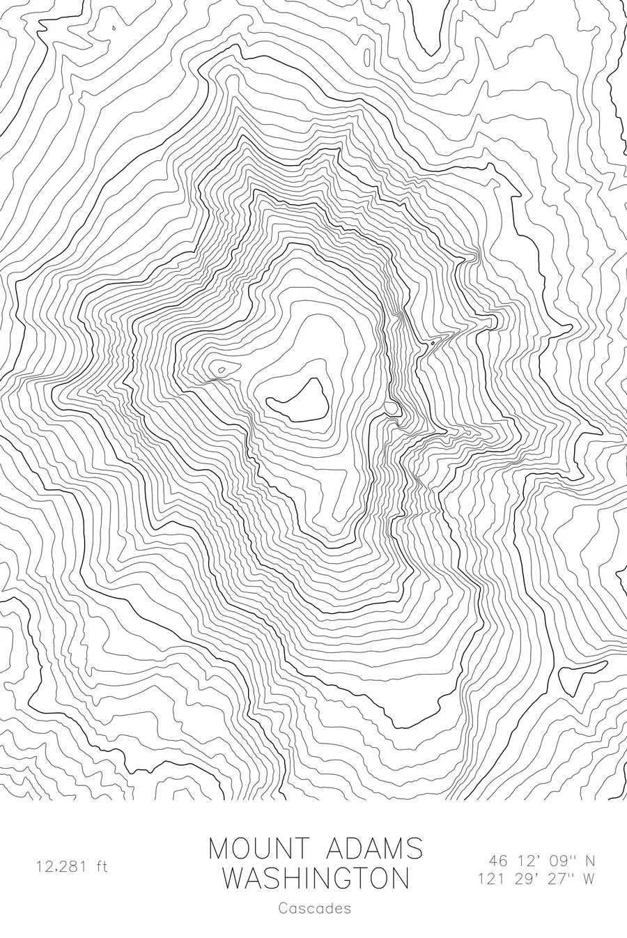 Mount Adams, White colorway