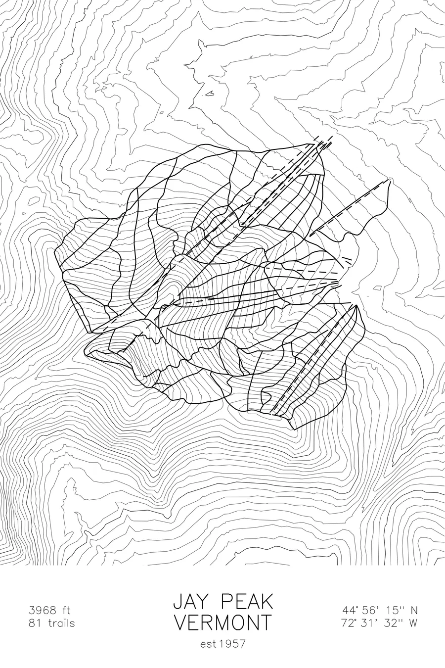 Jay Peak Resort, White colorway