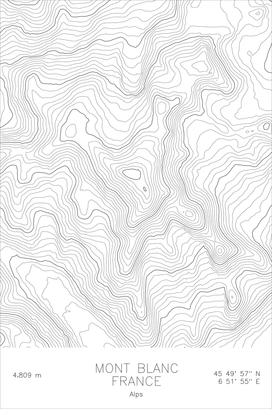 Mont Blanc — White