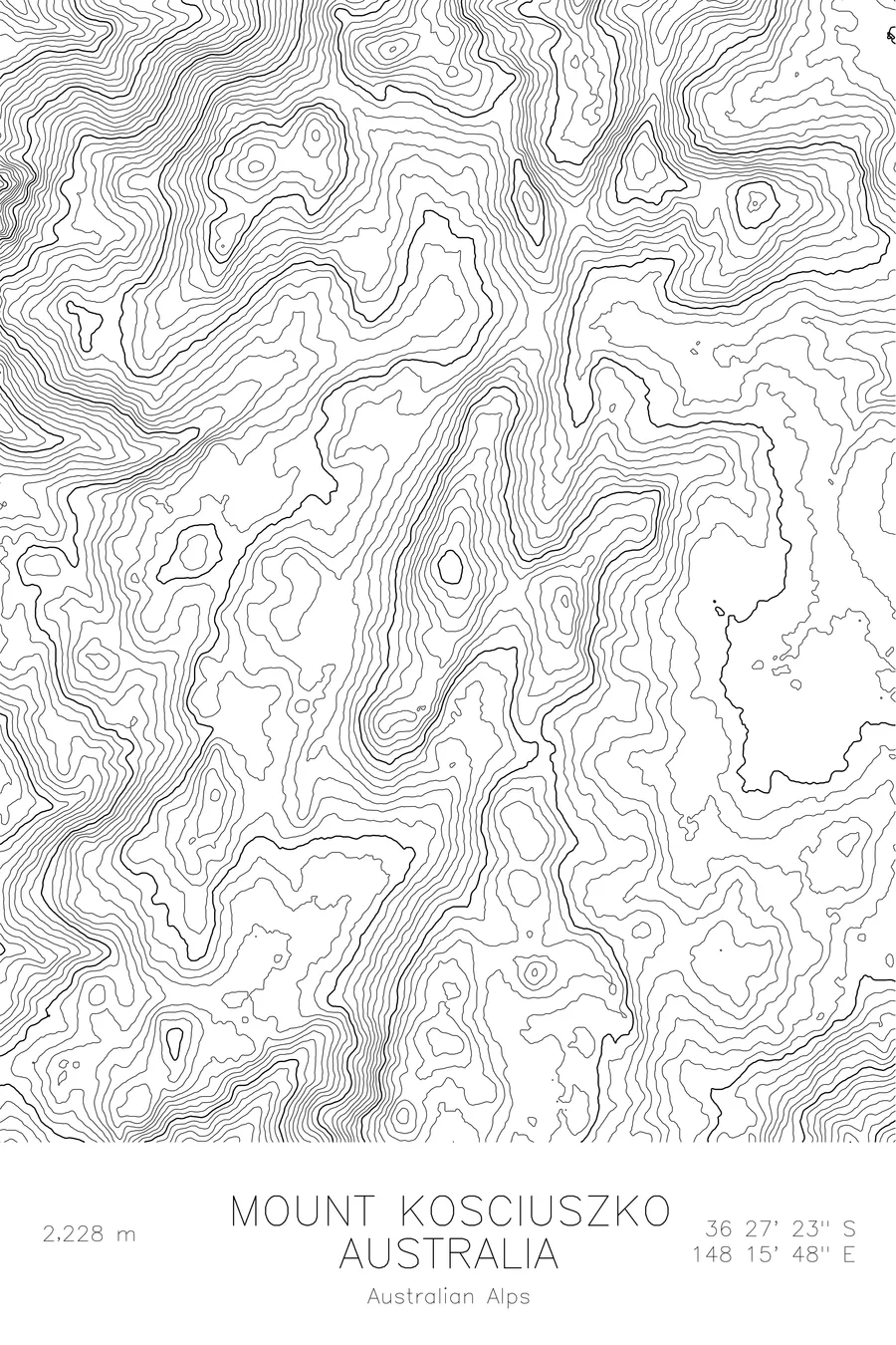 Mount Kosciuszko, White colorway