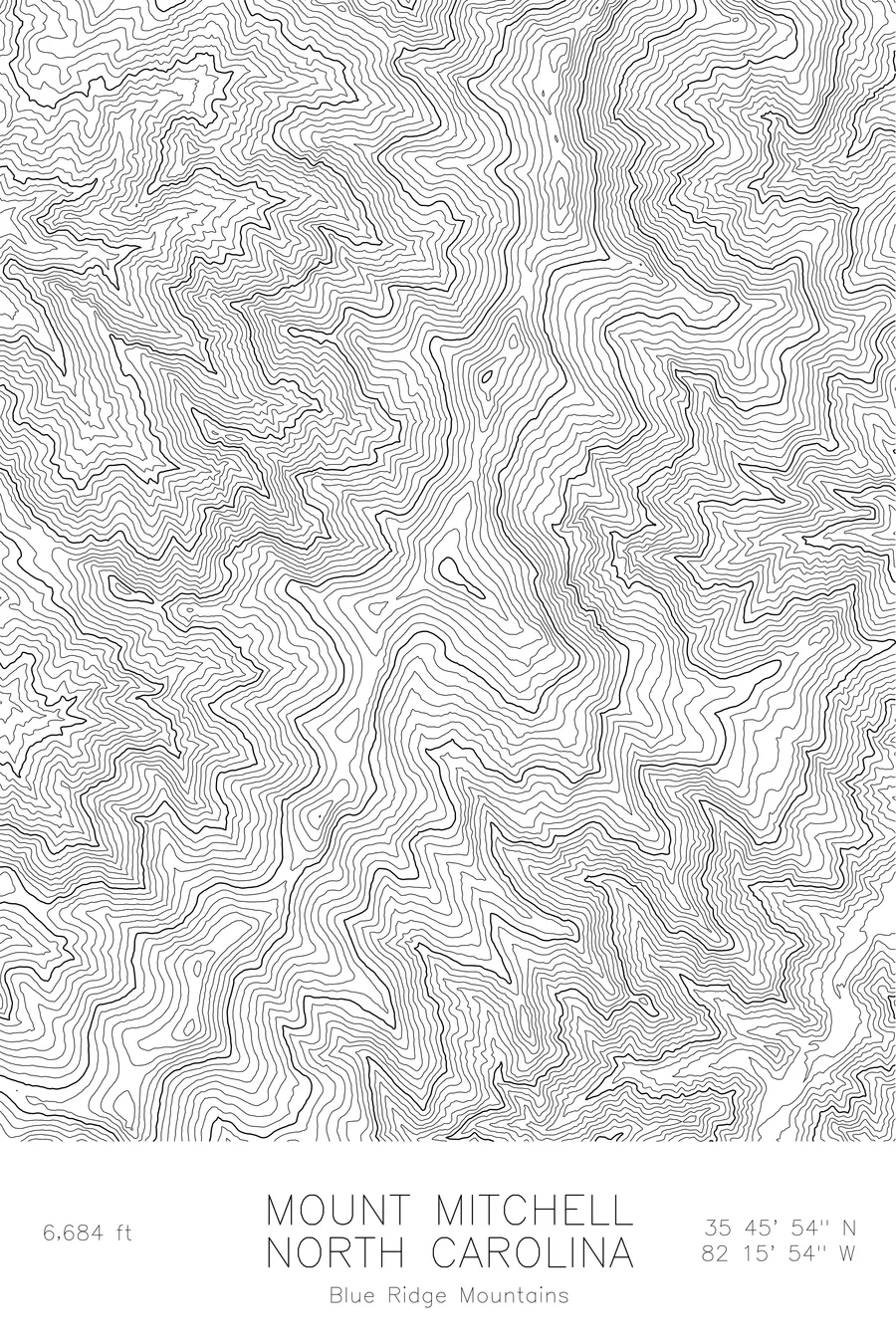 Mount Mitchell, White colorway