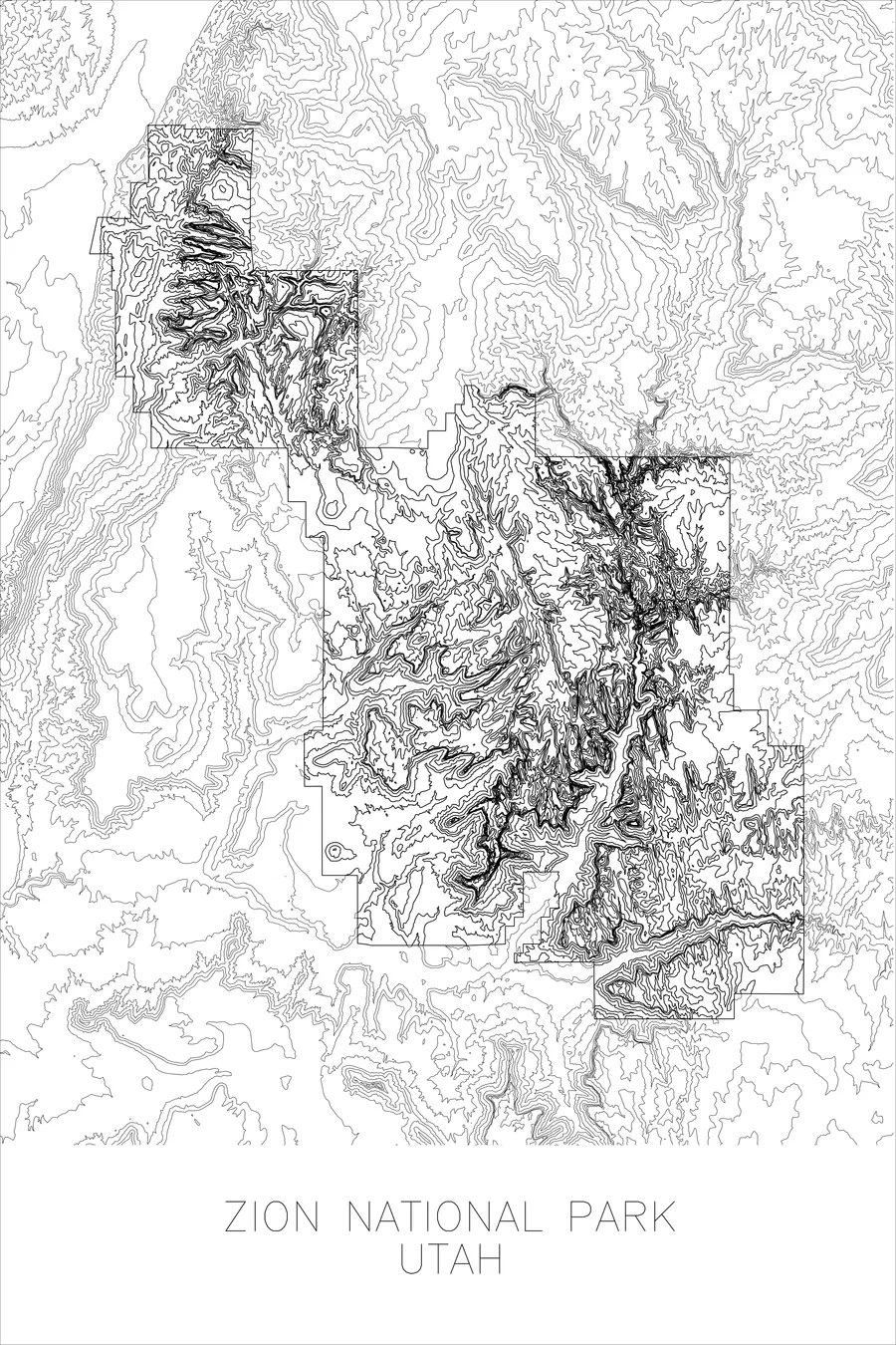 Zion National Park — White