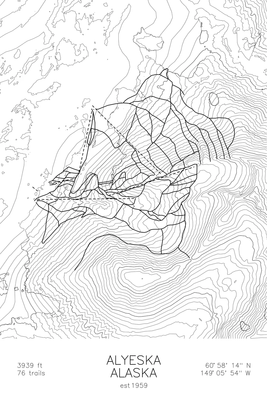 Alyeska, White colorway