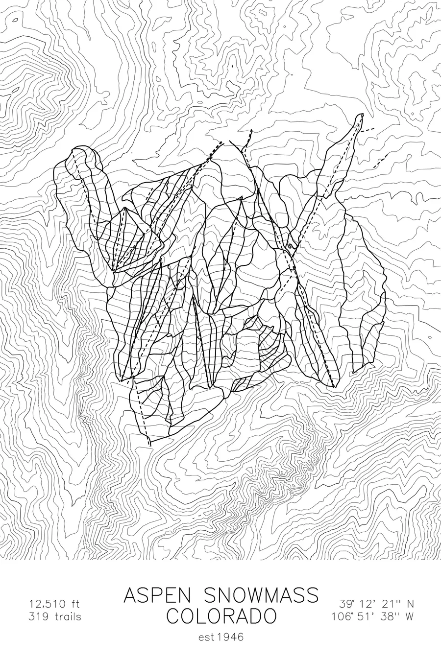 Aspen Snowmass, White colorway