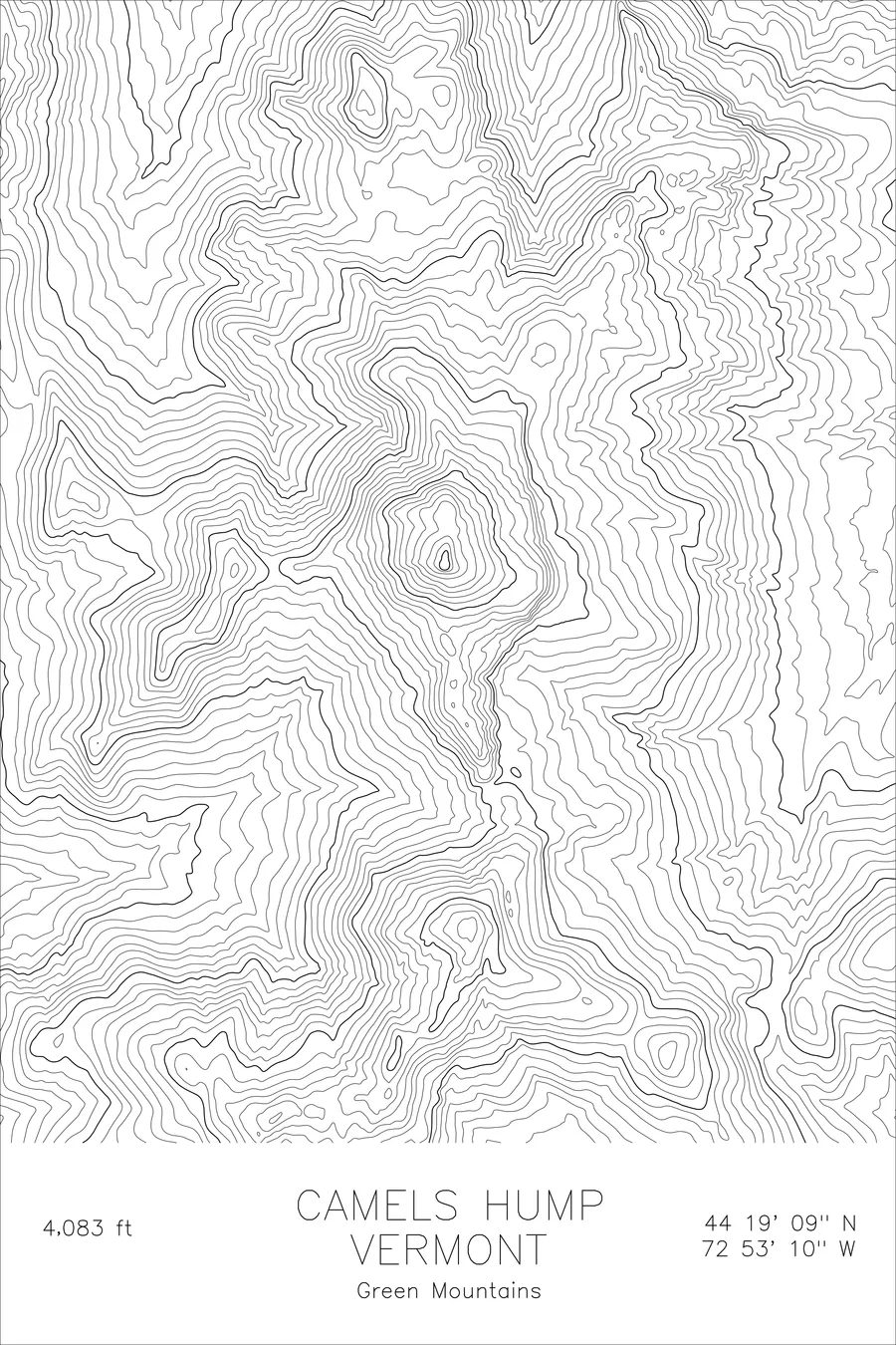 Camel's Hump — White