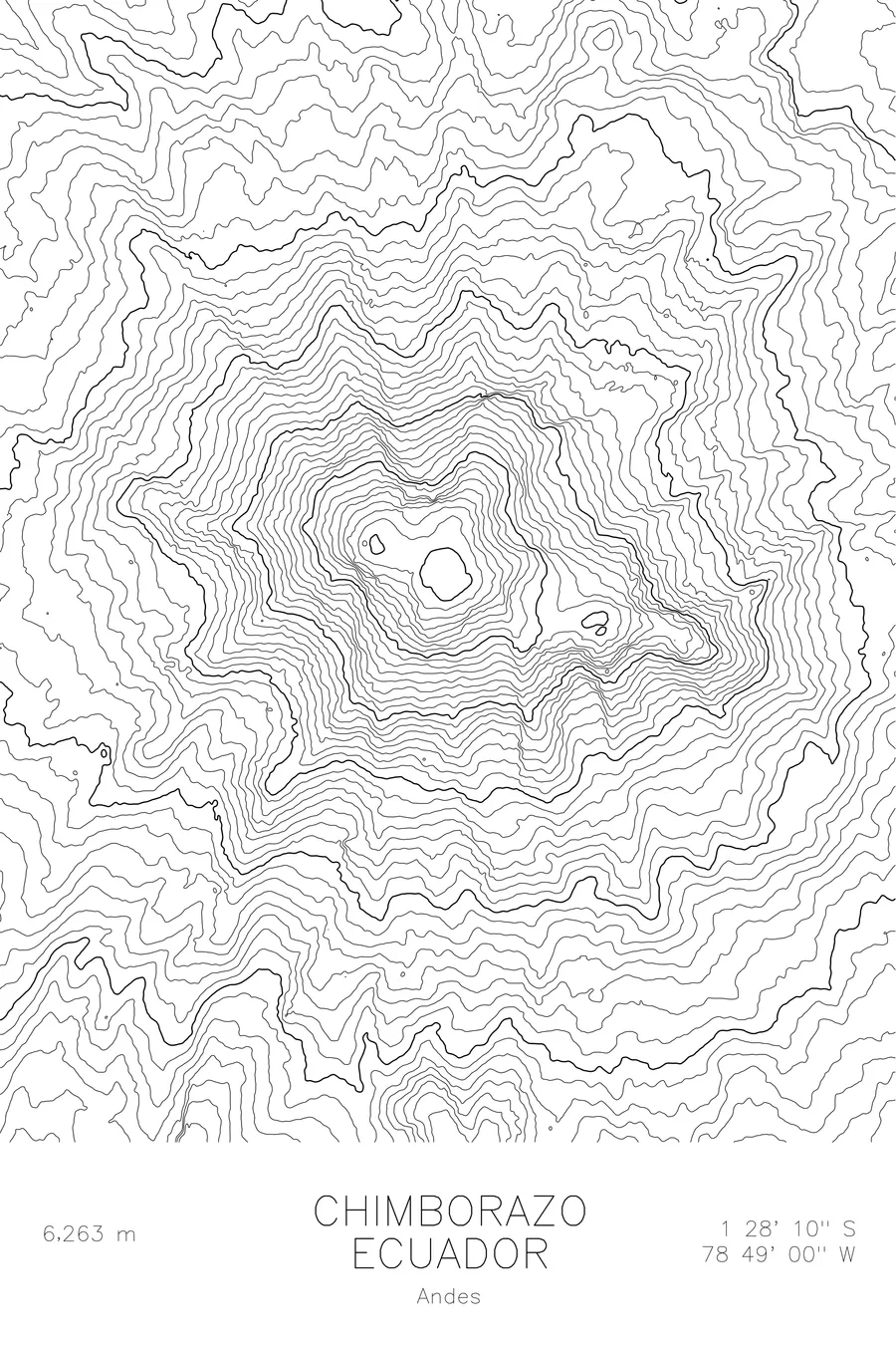 Chimborazo, White colorway