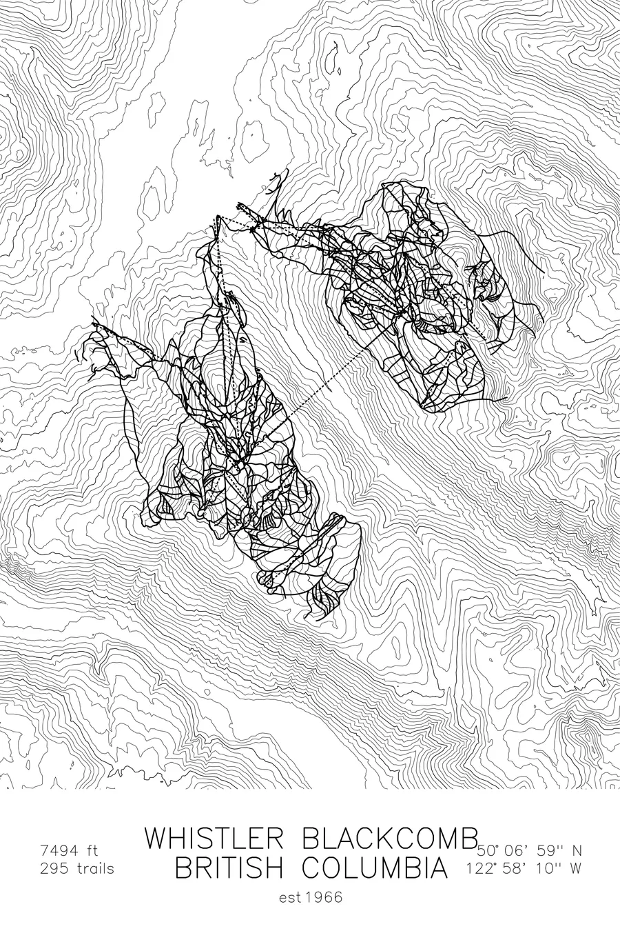 Whistler Blackcomb, White colorway