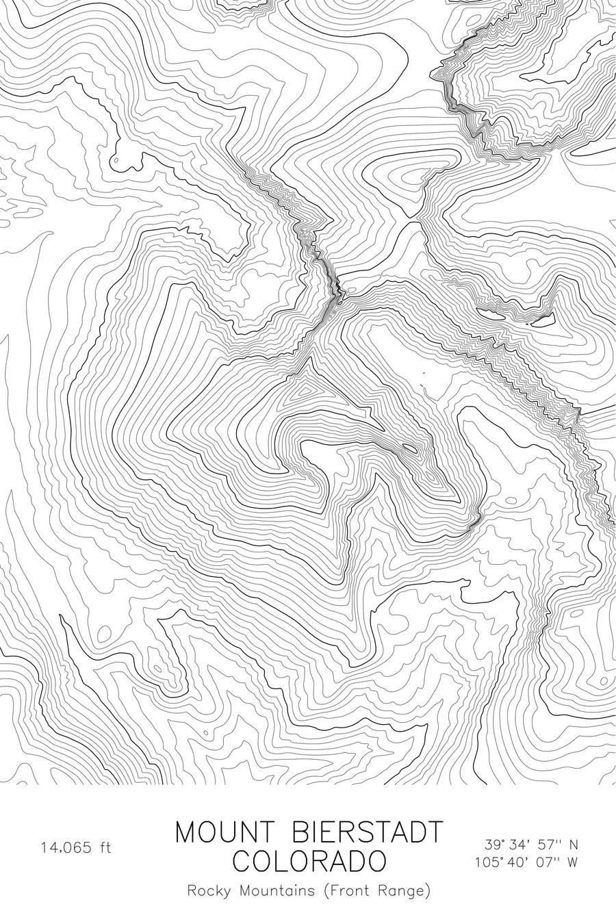 Mount Bierstadt, White colorway