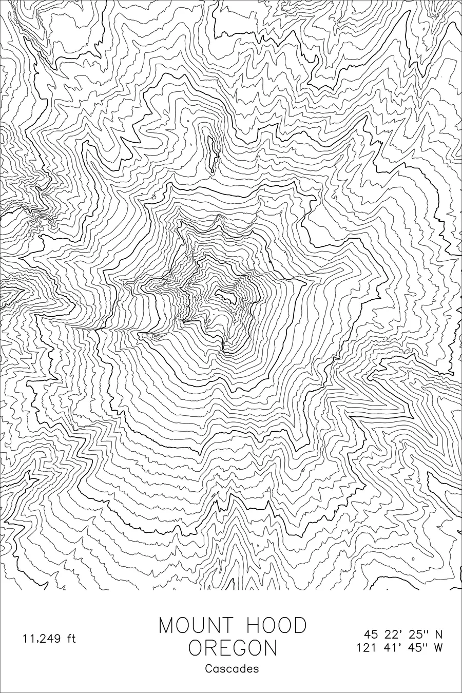 Mount Hood — White