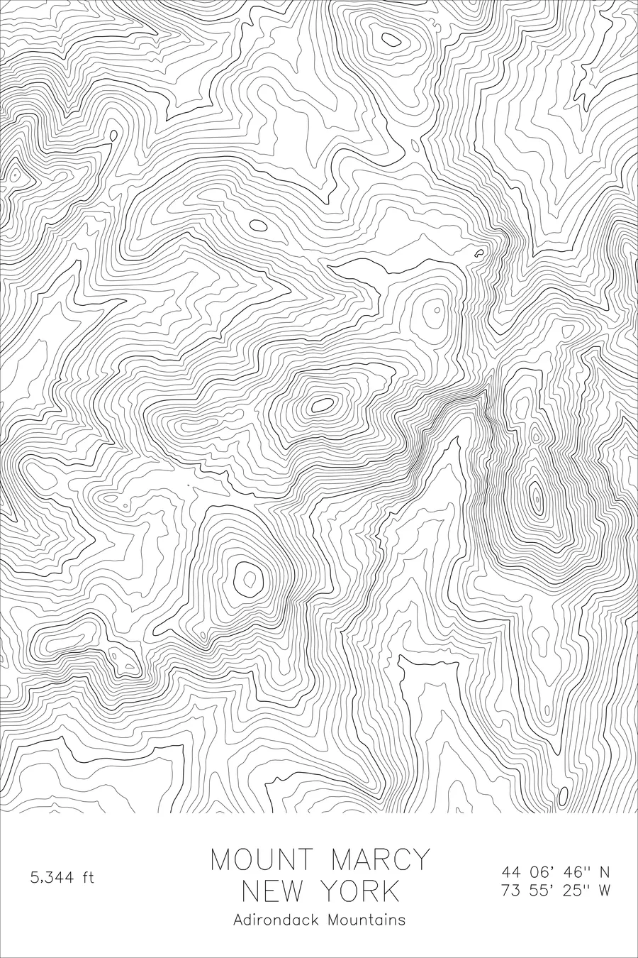 Mount Marcy — White