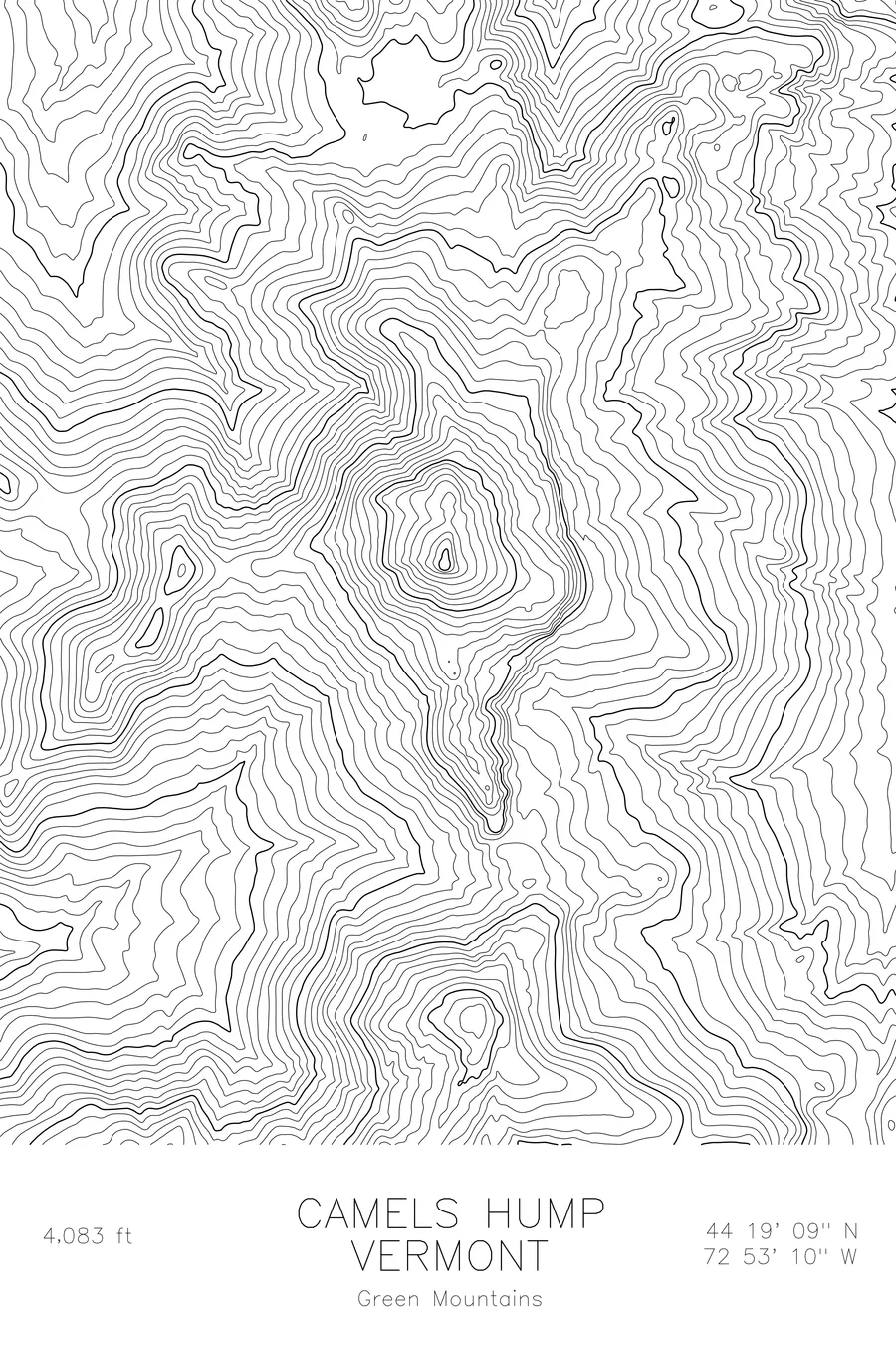Camel's Hump, White colorway