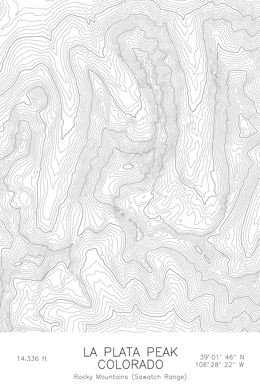 La Plata Peak, White colorway