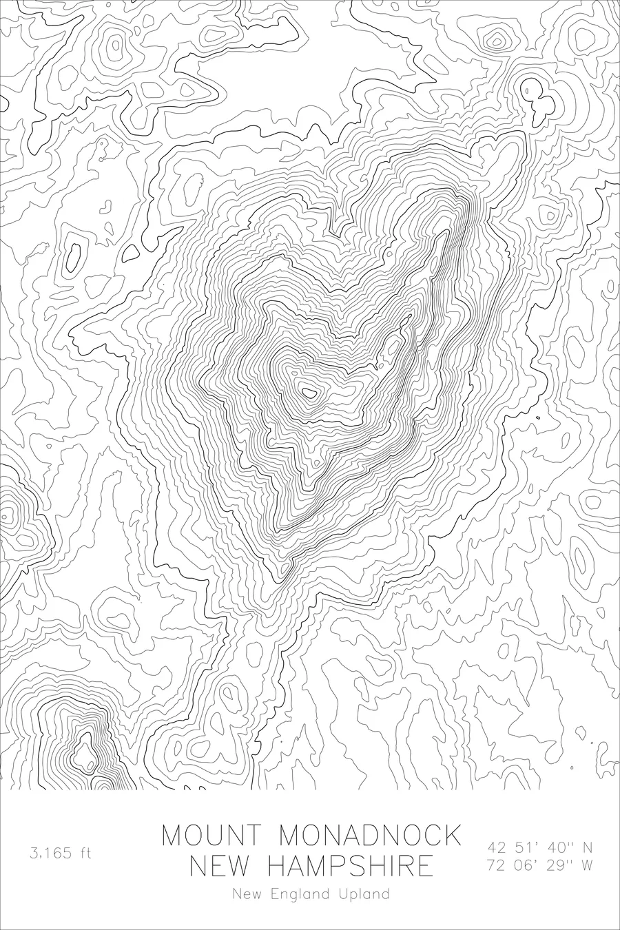 Mount Monadnock — White