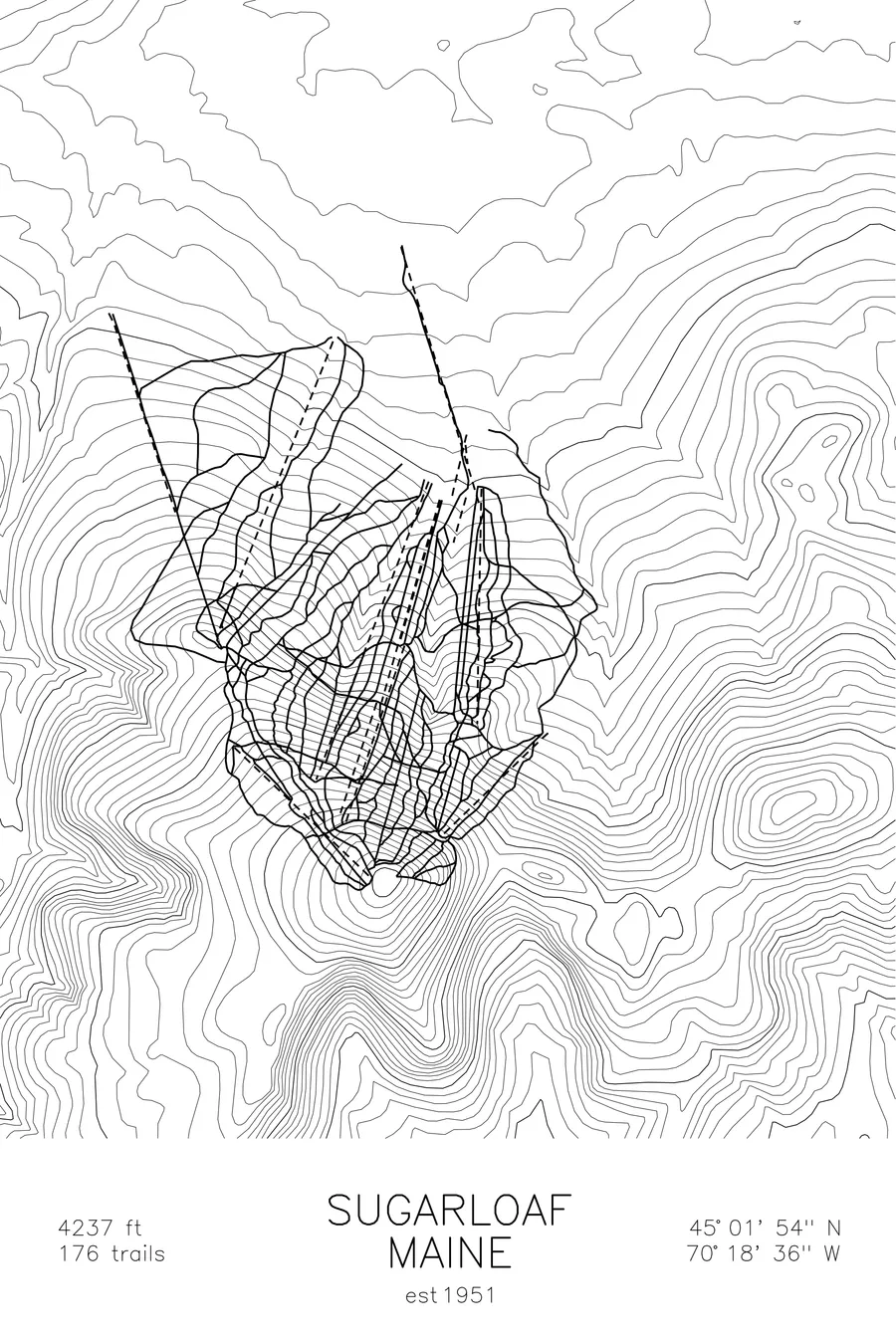 Sugarloaf, White colorway